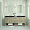 James Martin Vanities 72'' Double Vanity, Whitewashed Oak w/ 3 CM Charcoal Soapstone Quartz Top 330-V72-WWO-3CSP - alternate 6